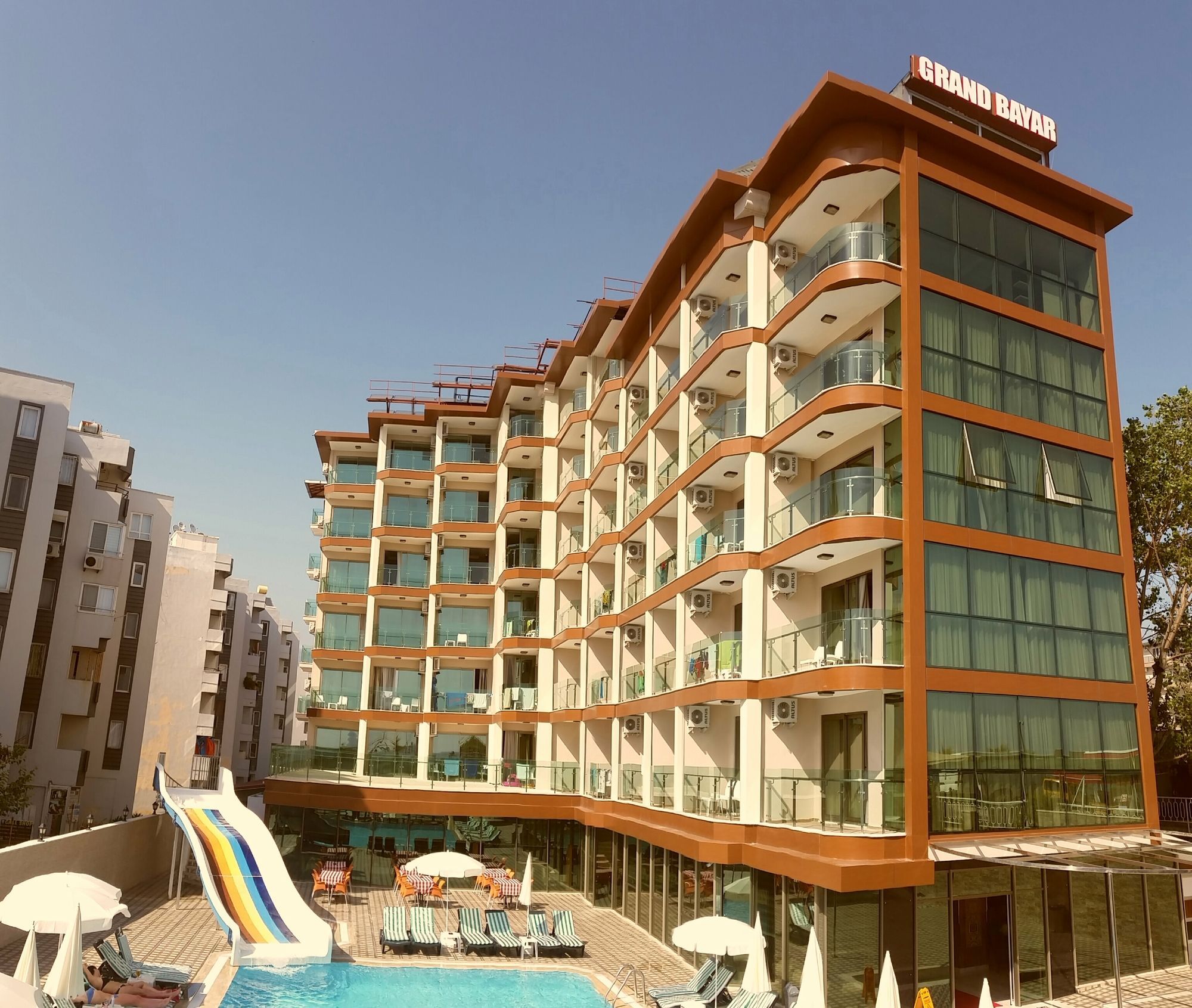 Grand Bayar Beach Hotel Alanya Exterior photo